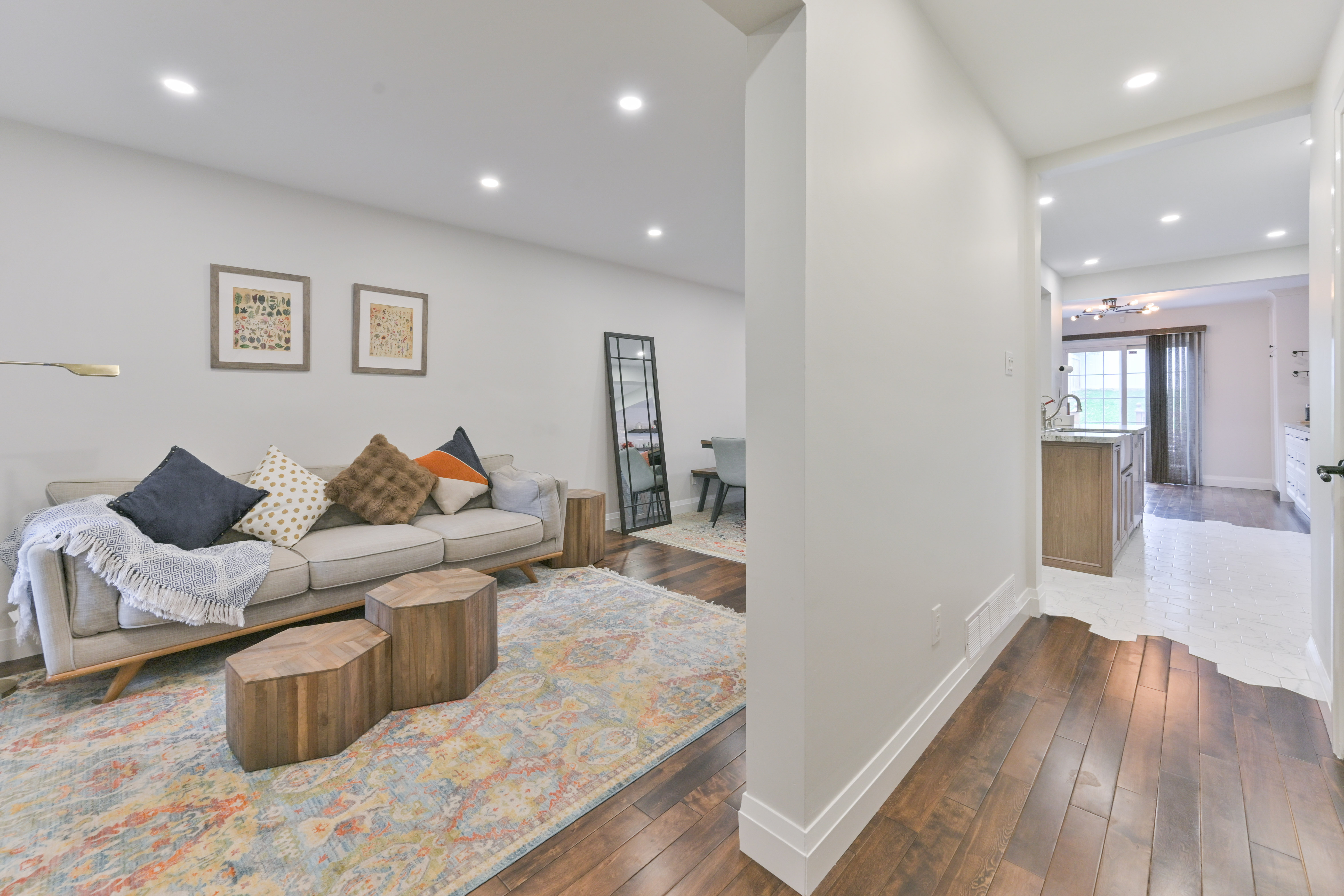 Living room from foyer