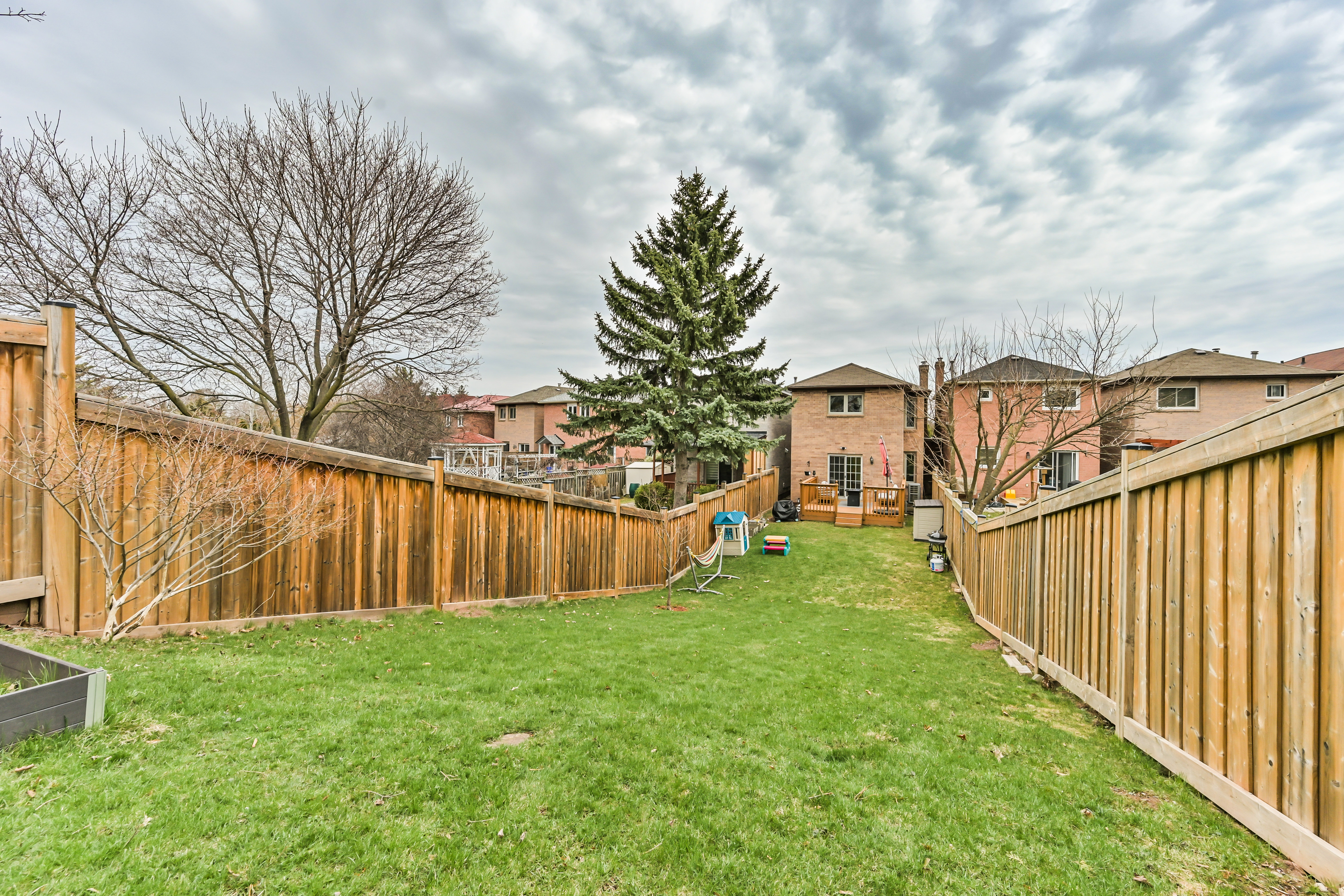 Backyard panoramic